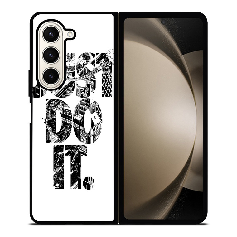 NIKE JUST DO IT TYPE Samsung Galaxy Z Fold 5 Case Cover