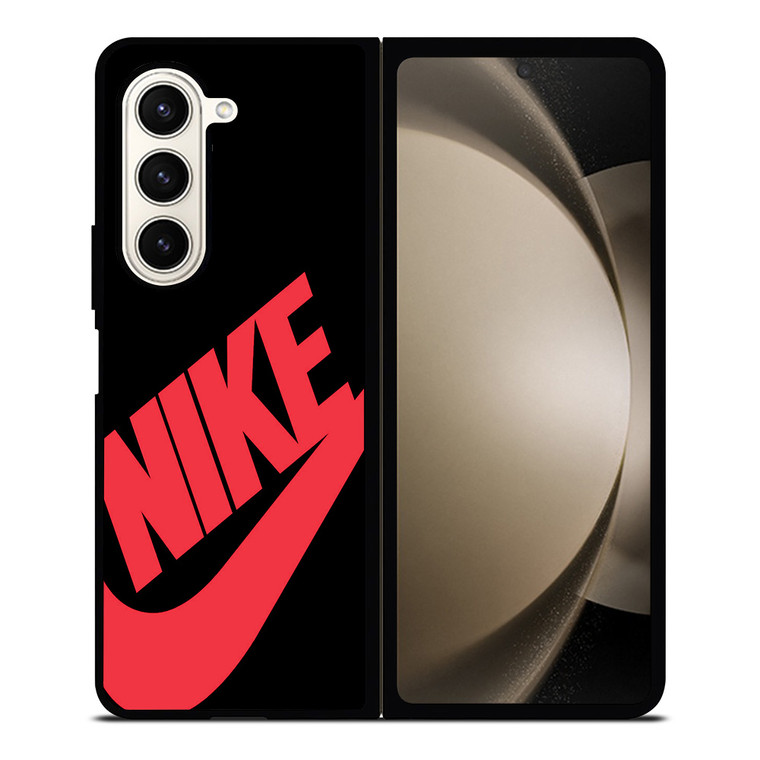 NIKE LOGO RED Samsung Galaxy Z Fold 5 Case Cover