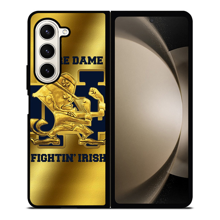 NOTRE DAME FIGHTING IRISH GOLD Samsung Galaxy Z Fold 5 Case Cover