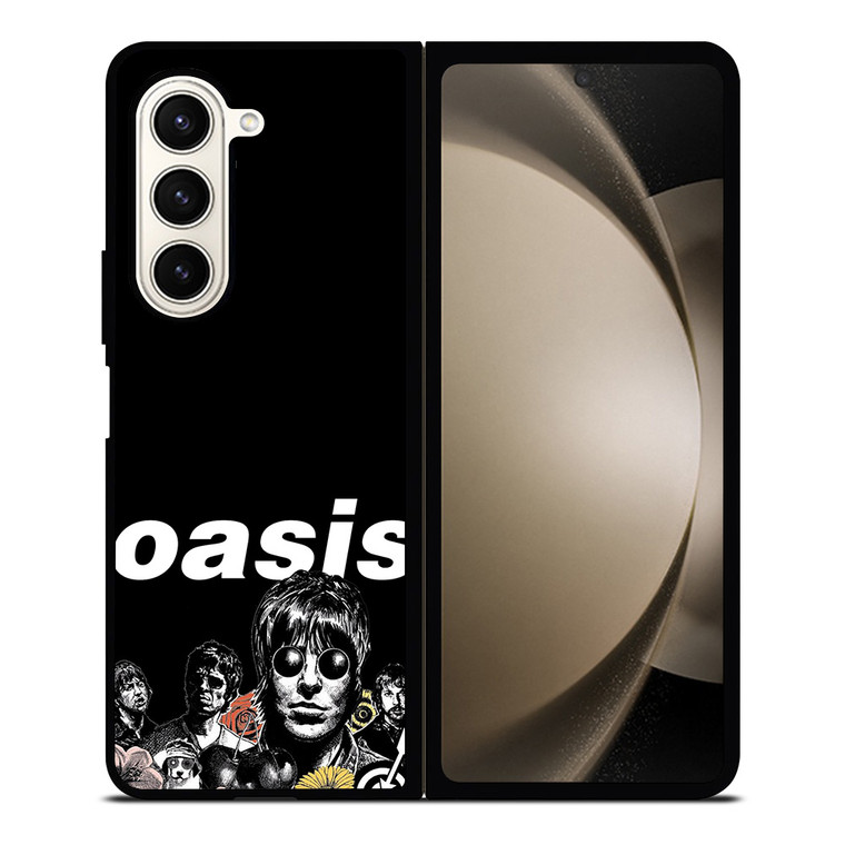 OASIS LEGENDARY BAND Samsung Galaxy Z Fold 5 Case Cover