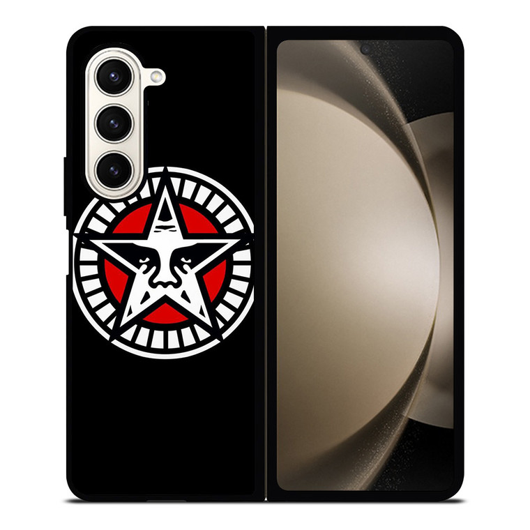 OBEY CLOTHING LOGO BADGE Samsung Galaxy Z Fold 5 Case Cover OBEY CLOTHING LOGO BADGE Samsung Galaxy Z Fold 5 Case Cover