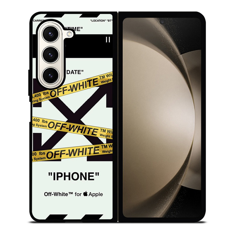 OFF WHITE ICON Samsung Galaxy Z Fold 5 Case Cover