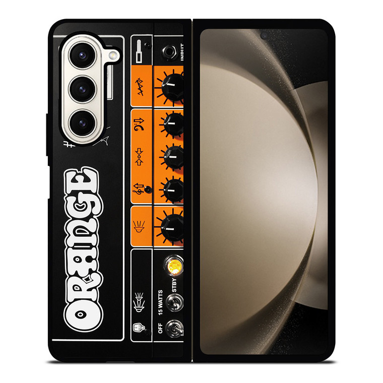 ORANGE GUITAR BASS AMP HEAD Samsung Galaxy Z Fold 5 Case Cover