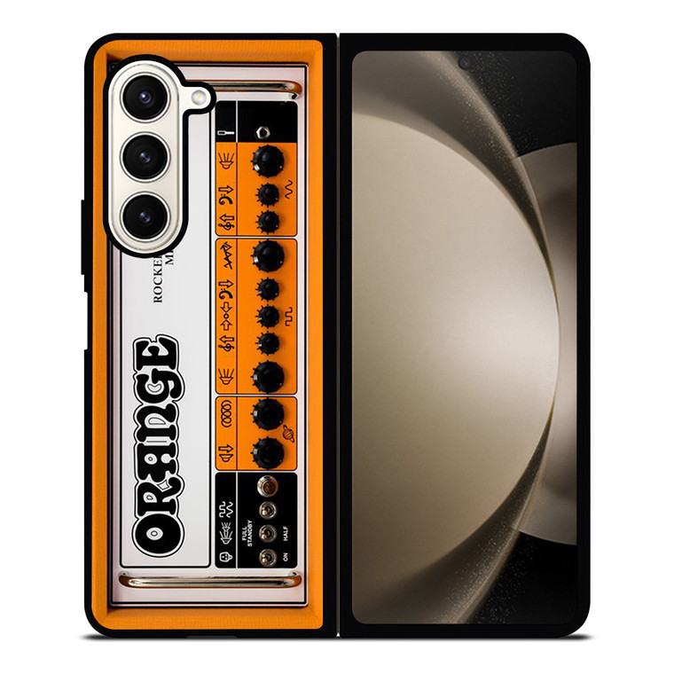 ORANGE GUITAR BASS AMP Samsung Galaxy Z Fold 5 Case Cover