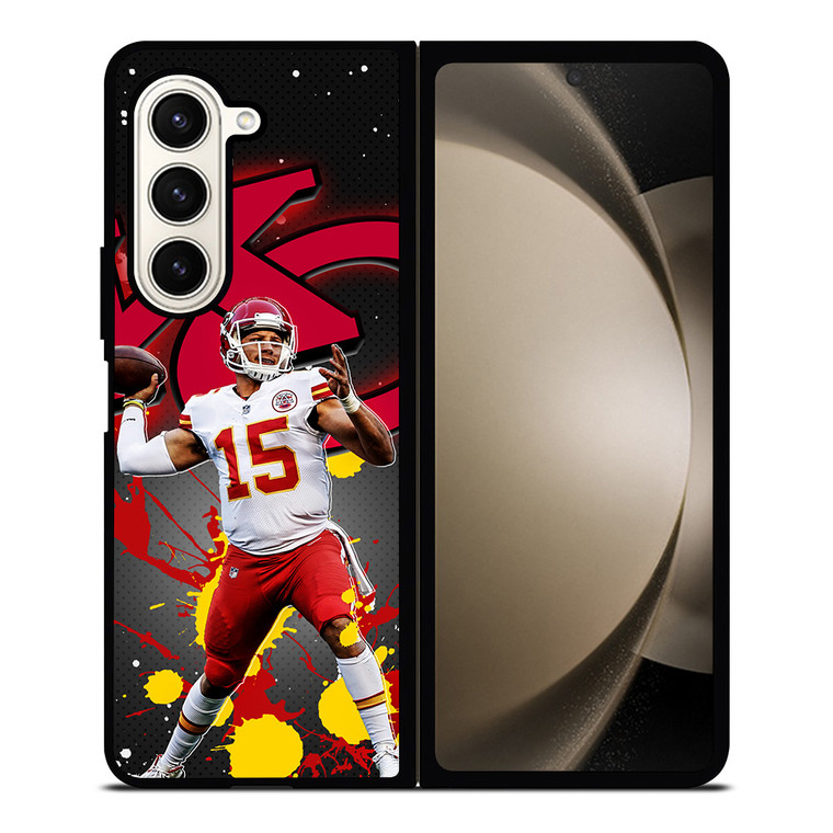 PATRICK MAHOMES KC CHIEFS NFL Samsung Galaxy Z Fold 5 Case Cover