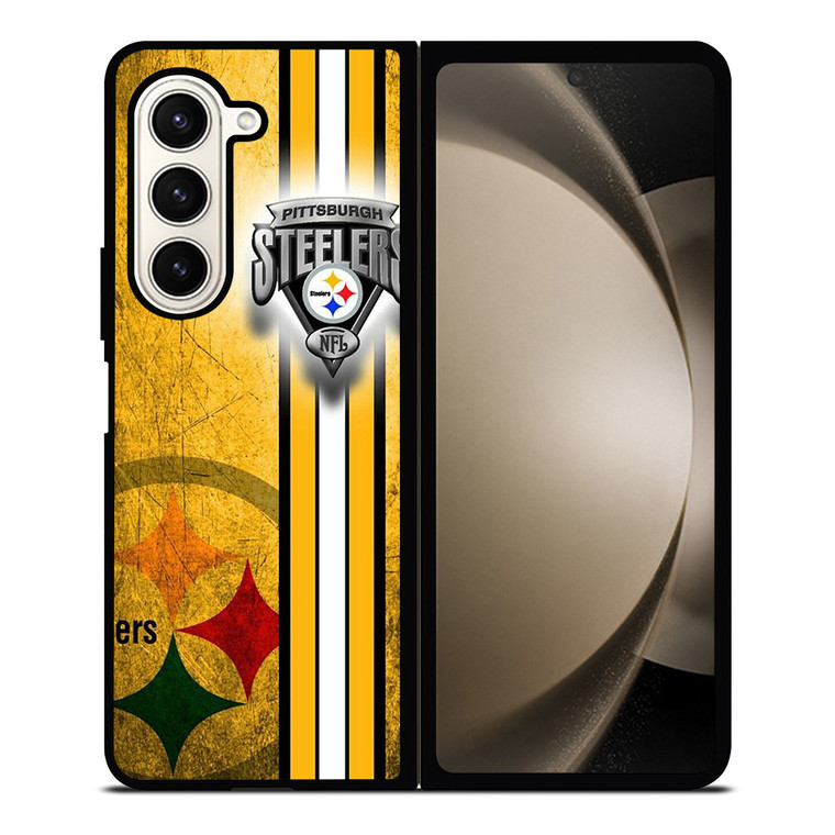 PITTSBURGH STEELERS FOOTBALL LOGO ICON Samsung Galaxy Z Fold 5 Case Cover