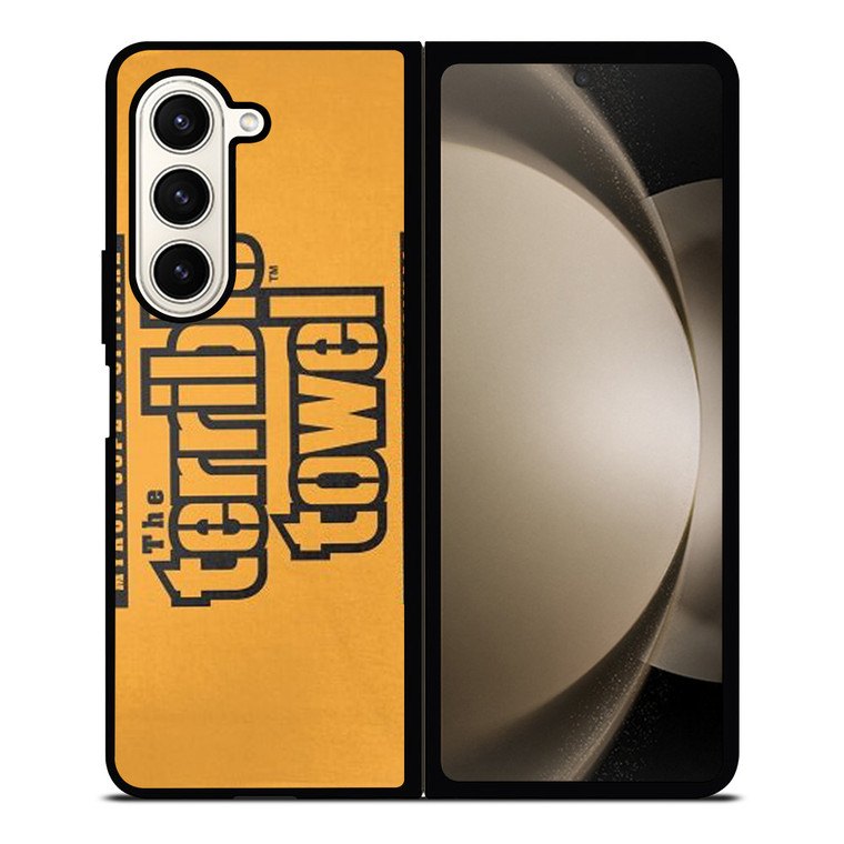 PITTSBURGH STEELERS TOWEL Samsung Galaxy Z Fold 5 Case Cover