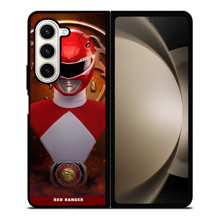 POWER RANGERS RED MIGHTY MORPHIN Samsung Galaxy Z Fold 5 Case Cover