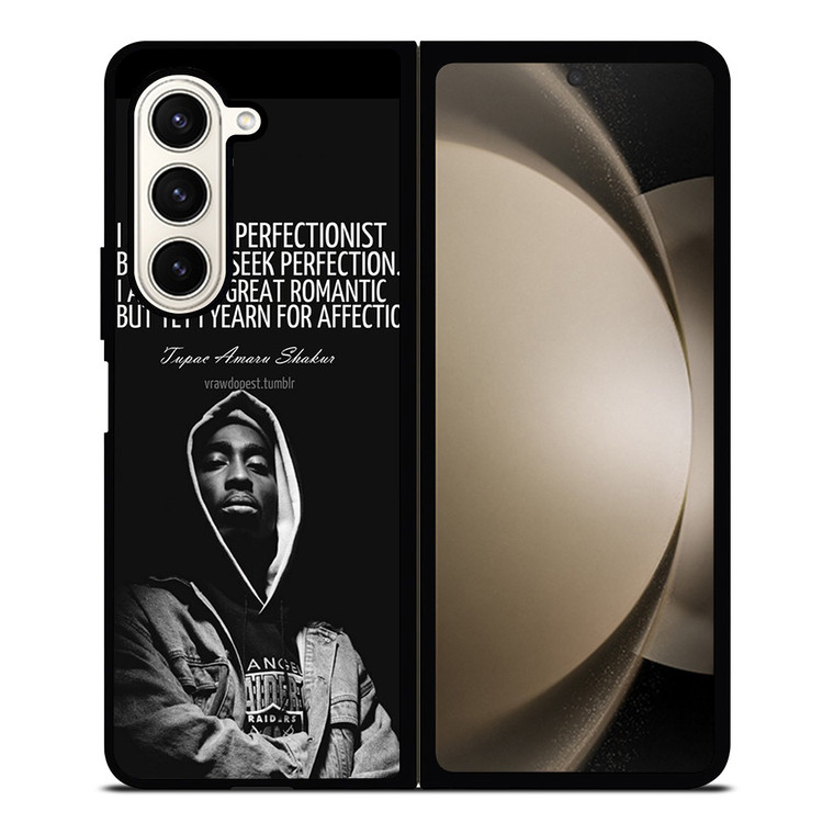 QUOTE INSPIRATION TUPAC 2PAC Samsung Galaxy Z Fold 5 Case Cover