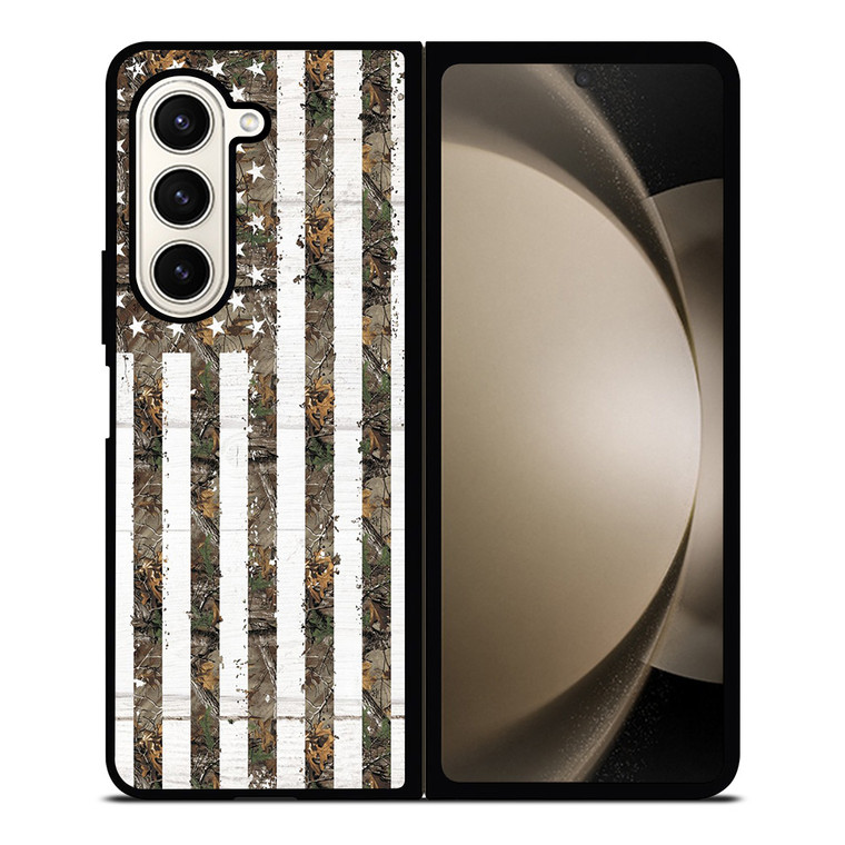 REALTREE CAMO FLAG Samsung Galaxy Z Fold 5 Case Cover REALTREE CAMO FLAG Samsung Galaxy Z Fold 5 Case Cover