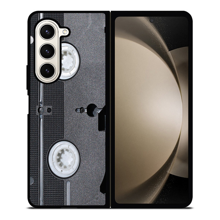 RETRO CASSETTE TAPE 4 Samsung Galaxy Z Fold 5 Case Cover