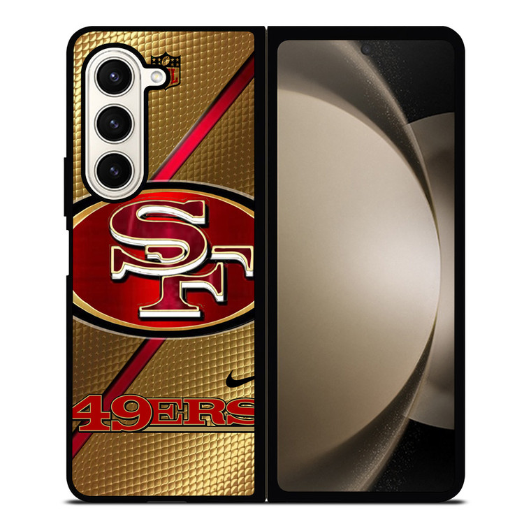 SAN FRANCISCO 49 ERS NEW GOLD Samsung Galaxy Z Fold 5 Case Cover