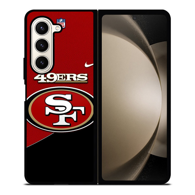 SAN FRANCISCO 49ERS LOGO NFL CLUB Samsung Galaxy Z Fold 5 Case Cover SAN FRANCISCO 49ERS LOGO NFL CLUB Samsung Galaxy Z Fold 5 Case Cover