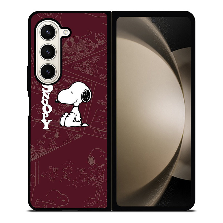 SNOOPY PEANUTS Samsung Galaxy Z Fold 5 Case Cover