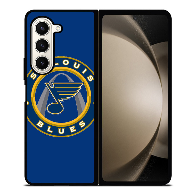 ST LOUIS BLUES EMBLEM Samsung Galaxy Z Fold 5 Case Cover ST LOUIS BLUES EMBLEM Samsung Galaxy Z Fold 5 Case Cover