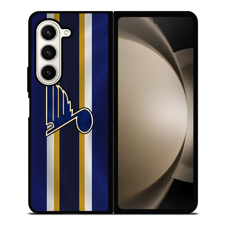ST LOUIS BLUES LOGO FLAG Samsung Galaxy Z Fold 5 Case Cover ST LOUIS BLUES LOGO FLAG Samsung Galaxy Z Fold 5 Case Cover
