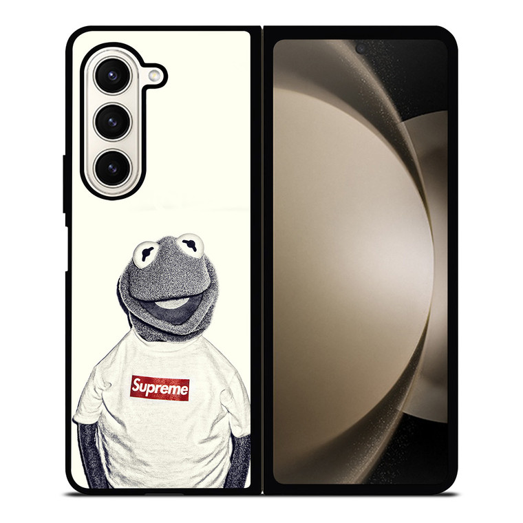 SUPREME LOGO ELMO SESAME STREET Samsung Galaxy Z Fold 5 Case Cover