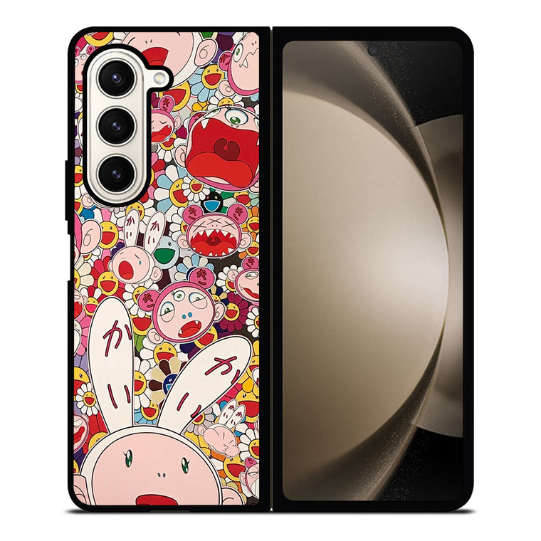 TAKASHI MURAKAMI COLLAGE Samsung Galaxy Z Fold 5 Case Cover