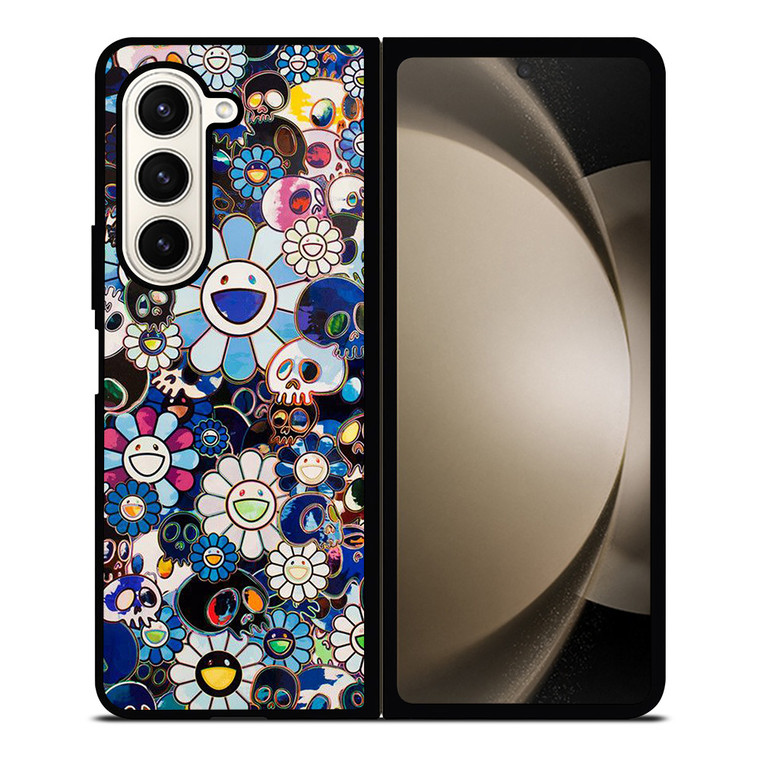 TAKASHI MURAKAMI SKULL Samsung Galaxy Z Fold 5 Case Cover