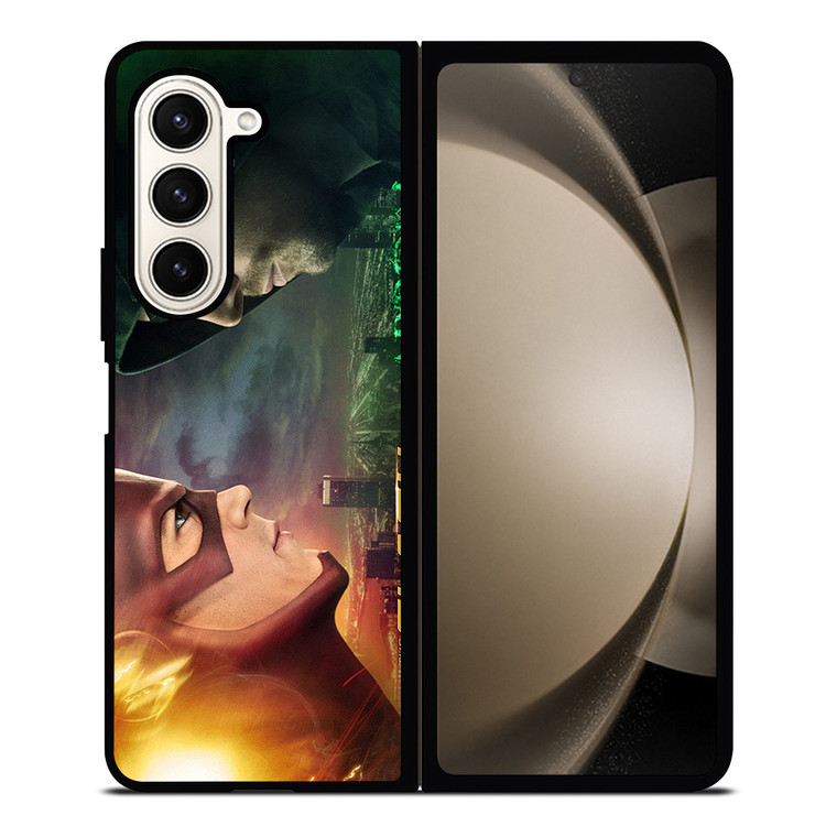 THE FLASH VS ARROW 2 Samsung Galaxy Z Fold 5 Case Cover