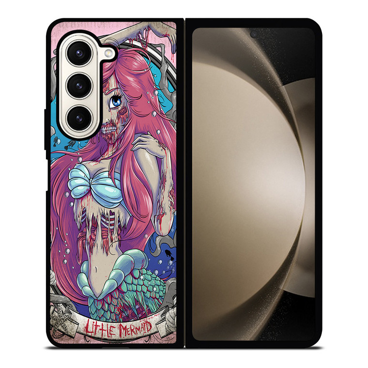 THE ZOMBIE MERMAID PRINCESS Disney Samsung Galaxy Z Fold 5 Case Cover