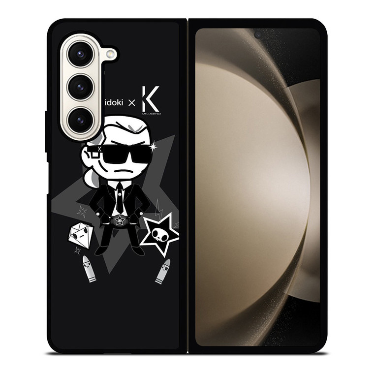 TOKIDOKI KARL LAGERFELD Samsung Galaxy Z Fold 5 Case Cover