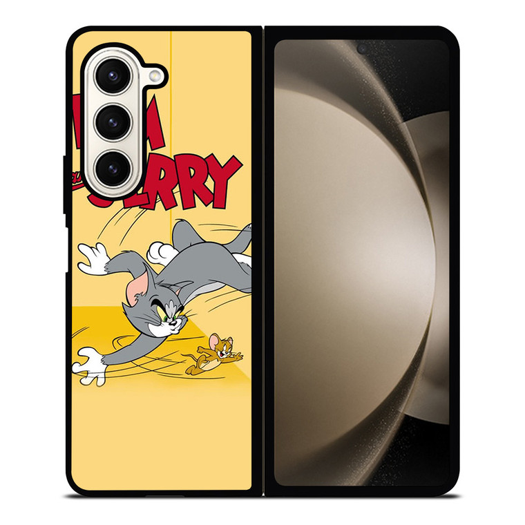 TOM AND JERRY CARTOON 2 Samsung Galaxy Z Fold 5 Case Cover