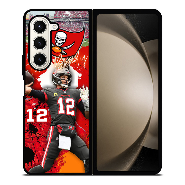 TOM BRADY TAMPA BAY BUCANEERS Samsung Galaxy Z Fold 5 Case Cover