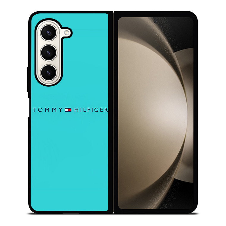 TOMMY HILFIGER LOGO TOSCA Samsung Galaxy Z Fold 5 Case Cover