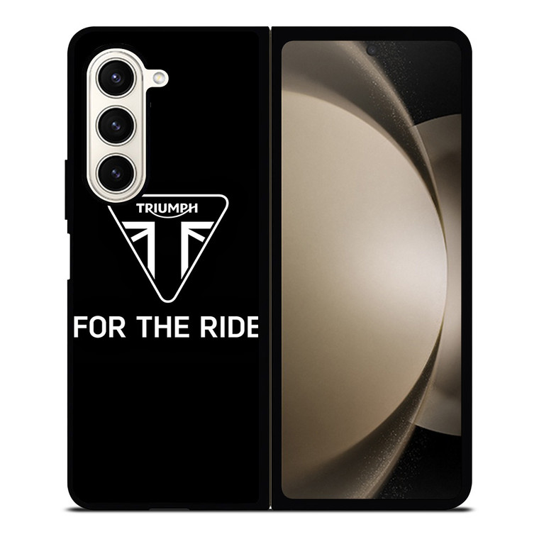 TRIUMPH FOR THE RIDE LOGO Samsung Galaxy Z Fold 5 Case Cover