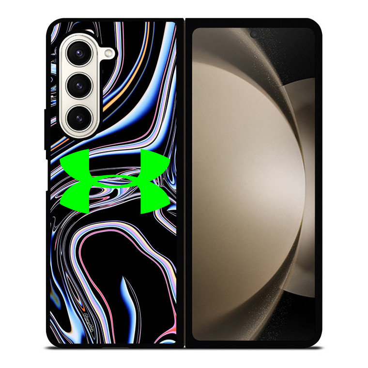 UNDER ARMOUR LOGO LIQUID CHROME Samsung Galaxy Z Fold 5 Case Cover