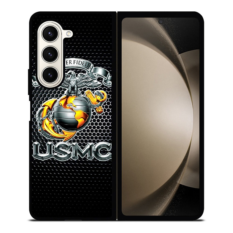 US MARINE CORPS LOGO Samsung Galaxy Z Fold 5 Case Cover