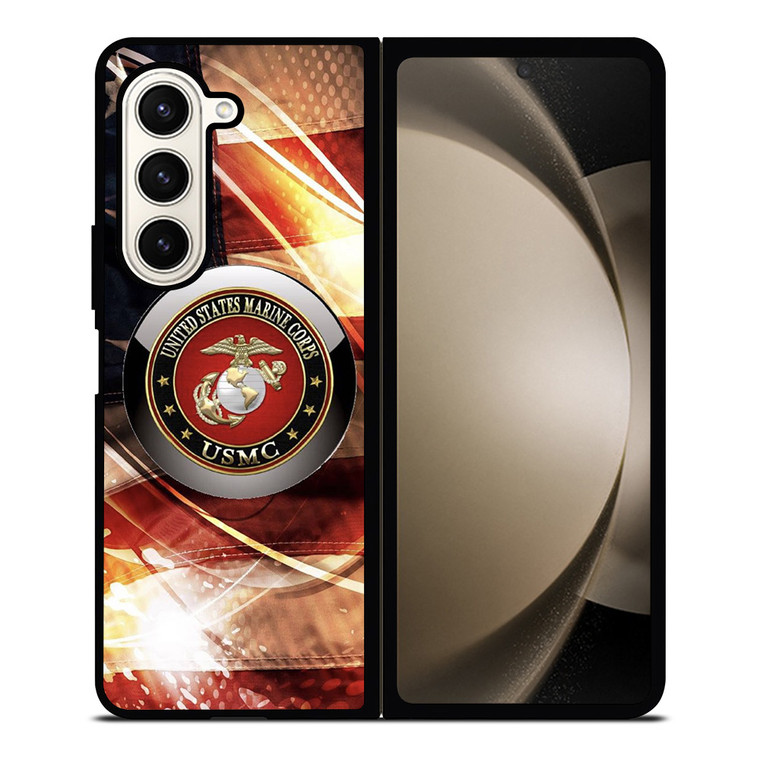 US MARINE CORPS USMC 2 Samsung Galaxy Z Fold 5 Case Cover