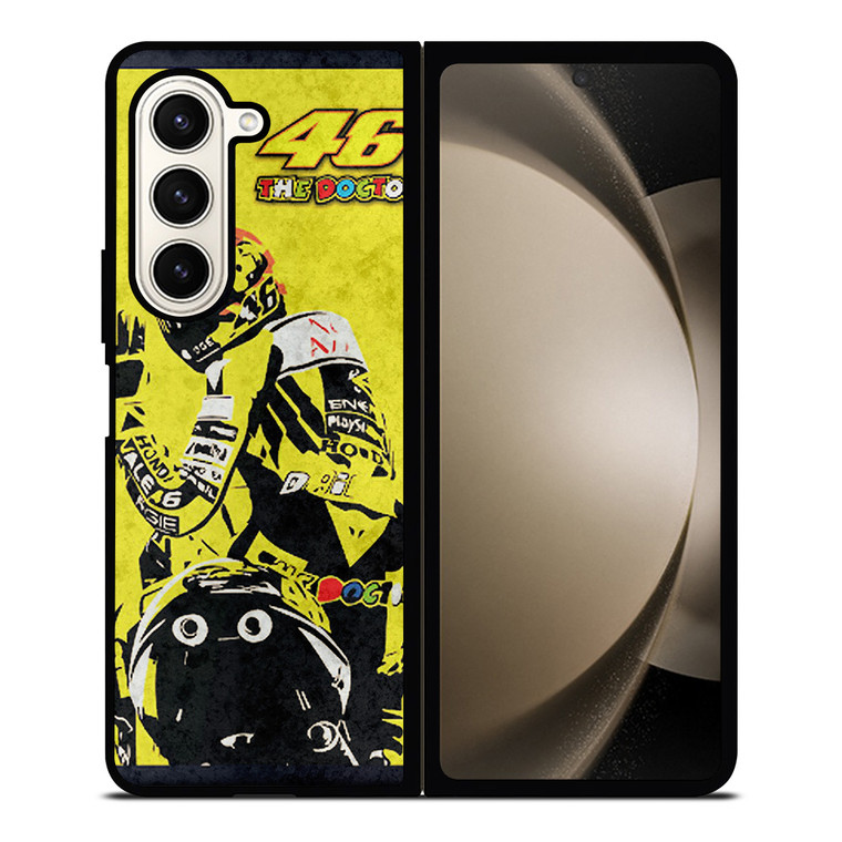 VALENTINO ROSSI THE DOCTOR 46 MOTOGP LEGEND Samsung Galaxy Z Fold 5 Case Cover