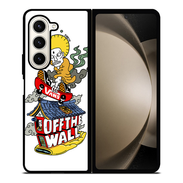 VANS OFF THE WALL LOGO ART Samsung Galaxy Z Fold 5 Case Cover