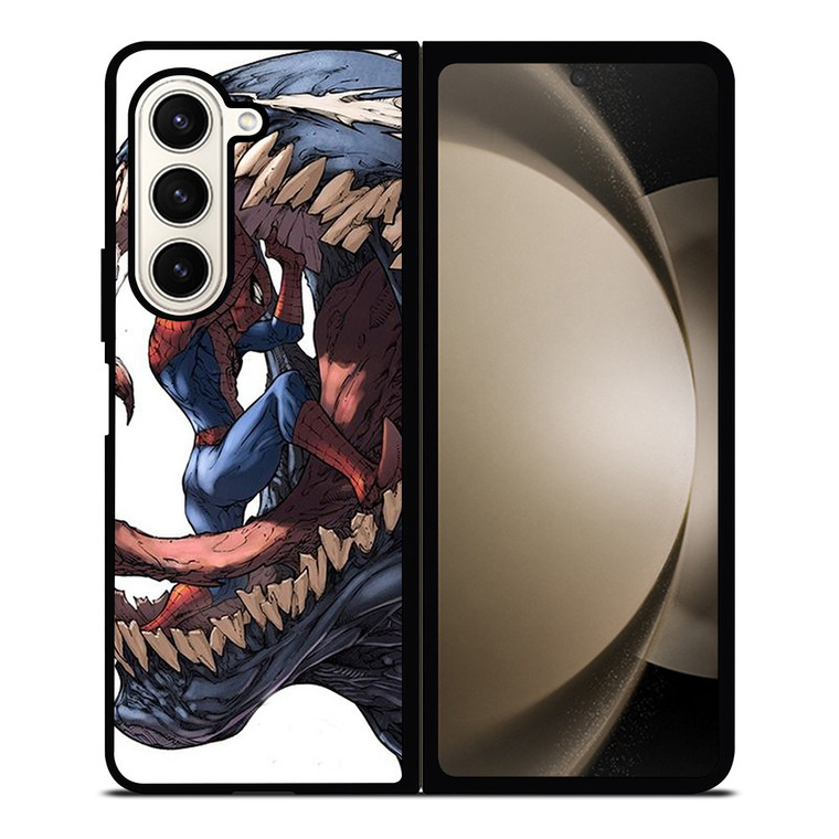 VENOM VS SPIDERMAN MARVEL CARTOON Samsung Galaxy Z Fold 5 Case Cover