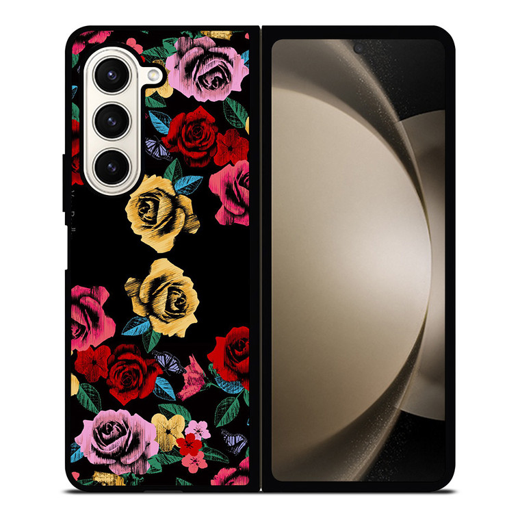 VERA BRADLEY HAVANA ROSE Samsung Galaxy Z Fold 5 Case Cover