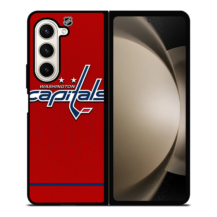 WASHINGTON CAPITALS LOGO NHL HOCKEY TEAM Samsung Galaxy Z Fold 5 Case Cover