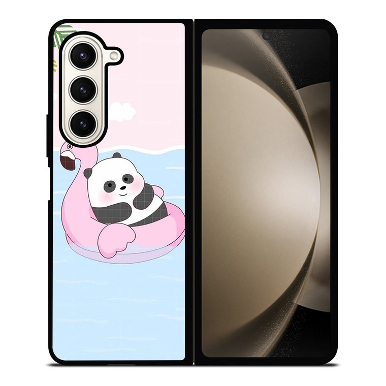 WE BARE BEARS PANDA SUMMER Samsung Galaxy Z Fold 5 Case Cover