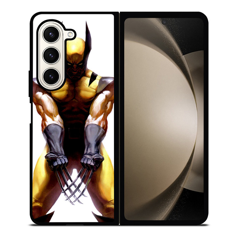 WOLVERINE X-MEN YELLOW SUIT Samsung Galaxy Z Fold 5 Case Cover