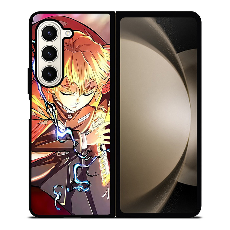 ZENITSU ANIME DEMON SLAYER Samsung Galaxy Z Fold 5 Case Cover