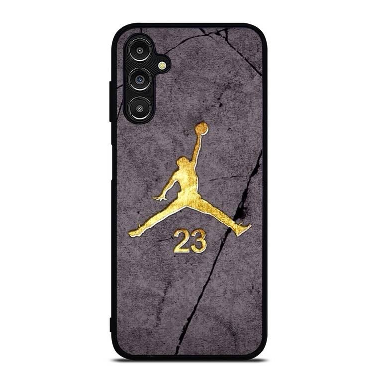 AIR JORDAN 23 GOLD WALL Samsung Galaxy A14 Case