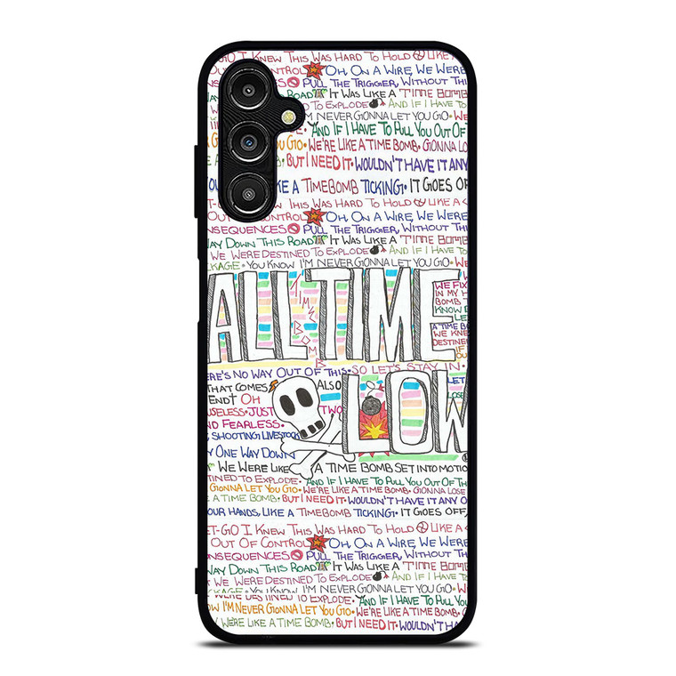 ALL TIME LOW WRITTING Samsung Galaxy A14 Case