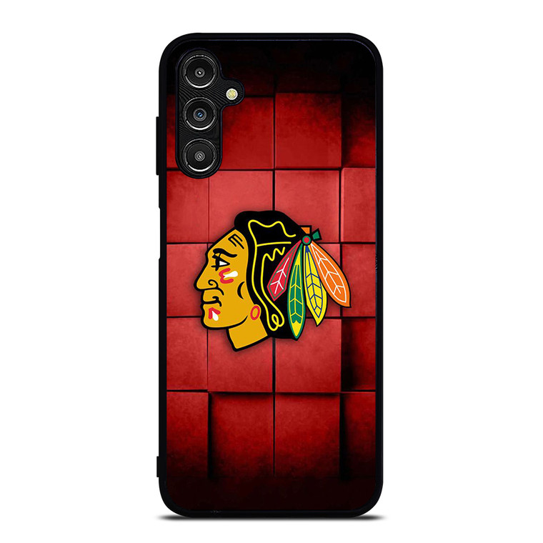 CHICAGO BLACKHAWKS FOOTBALL LOGO ICON Samsung Galaxy A14 Case