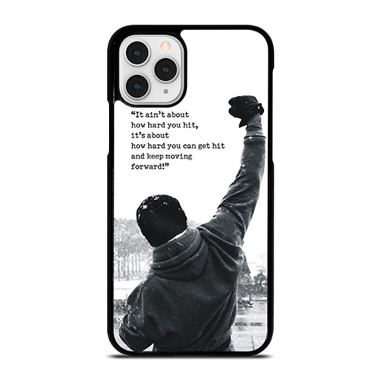 ROCKY MOTIVATIONAL QUOTES iPhone 11 Pro Case