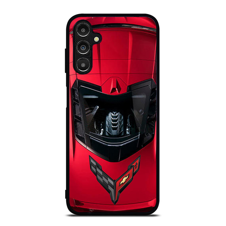 CORVETTE CHEVY RED CAR Samsung Galaxy A14 Case