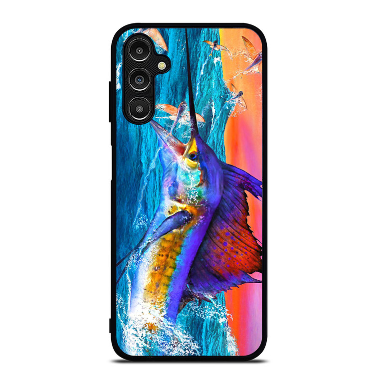 GUY HARVEY ISLAND MARLIN BOAT 2 Samsung Galaxy A14 Case