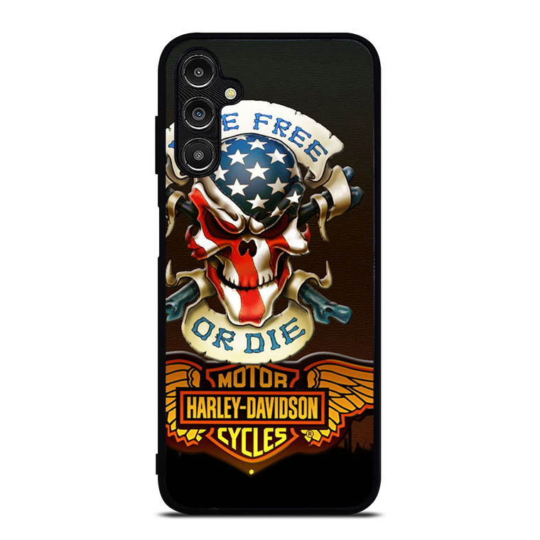 HARLEY DAVIDSON LIVE FREE OR DIE Samsung Galaxy A14 Case