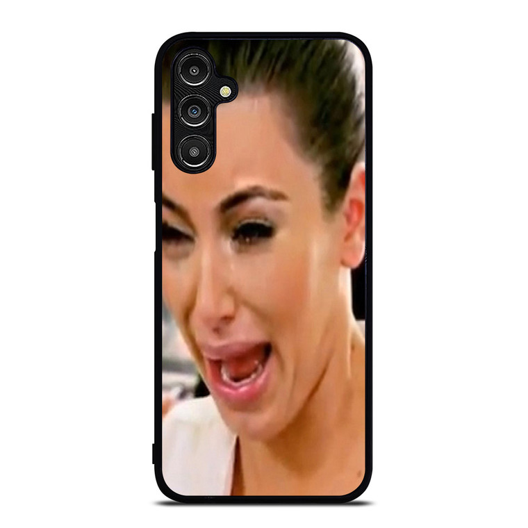 KIM KARDASHIAN UGLY CRYING FACE Samsung Galaxy A14 Case