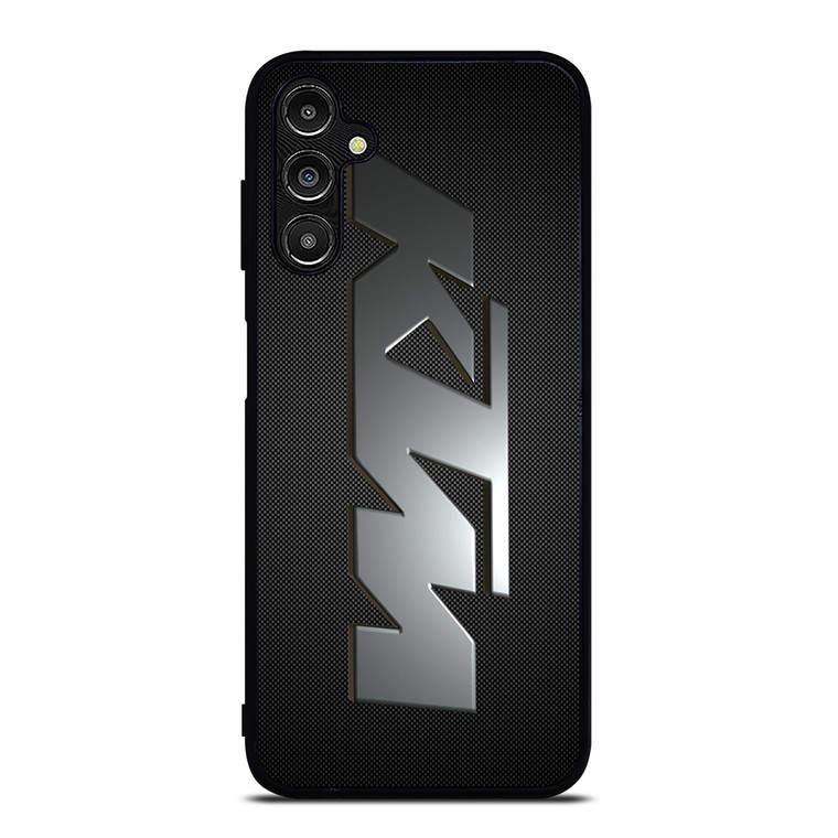 KTM CHROME LOGO CARBON Samsung Galaxy A14 Case
